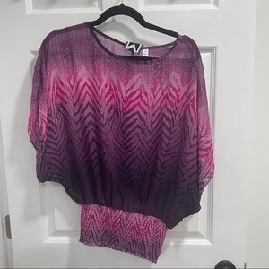 Marc Bouwer patterned blouse